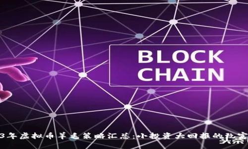 2023年虚拟币羊毛策略汇总：小投资大回报的致富之路